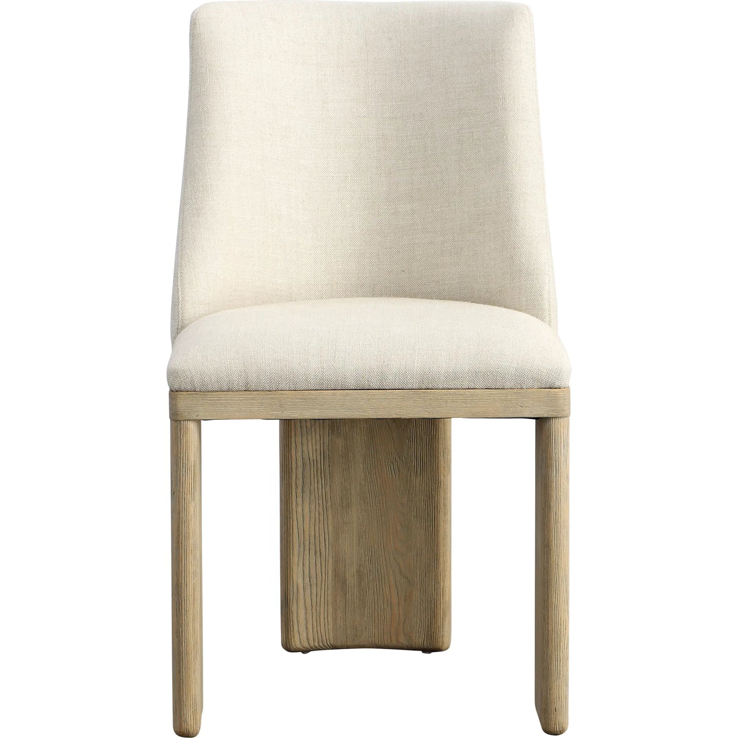 006 SI-2350846 | Additional Silo | Lakisha Dining Chair by Arch & Plane in beige, light warm wash. Made from linen blend upholstery, ash wood in a transitional style.