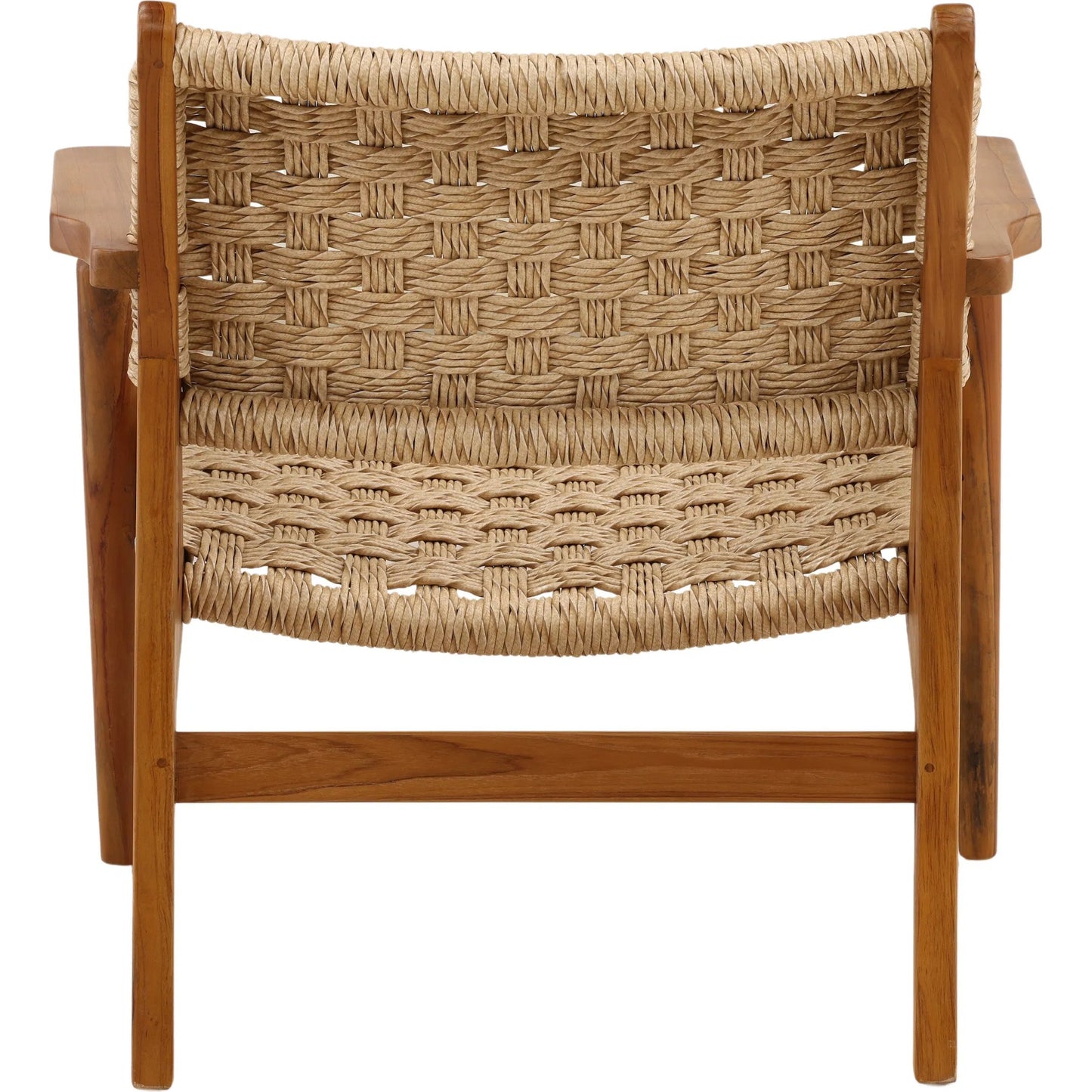 004 SI-2532960 | Additional Silo | Adolf Outdoor Occasional Chair by Arch & Plane in natural. Made from synthetic rattan, teak wood in a unique style.