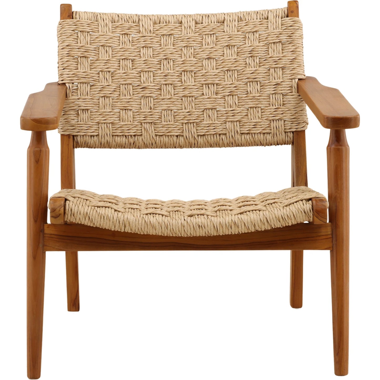 002 SI-2532960 | Additional Silo | Adolf Outdoor Occasional Chair by Arch & Plane in natural. Made from synthetic rattan, teak wood in a unique style.