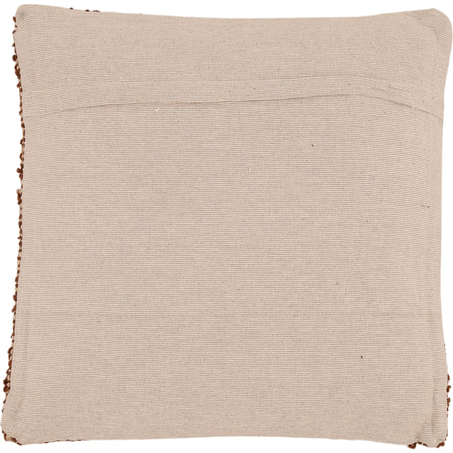 002 SI-2532967 | Additional Silo | Teri Pillow by Arch & Plane in brown. Made from handwoven jute, cotton blend cover in a unique style.