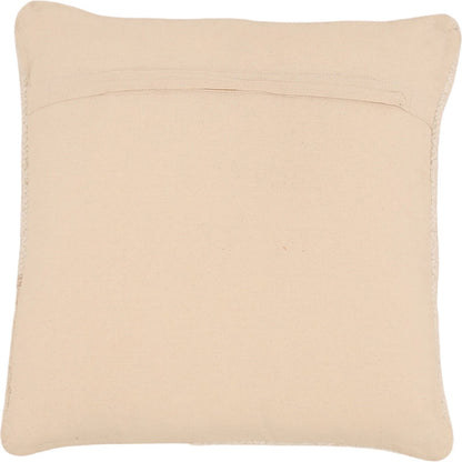 Elroy Pillow by Arch & Plane in ivory. Made from handwoven wool, pet yarn cover in a unique style.