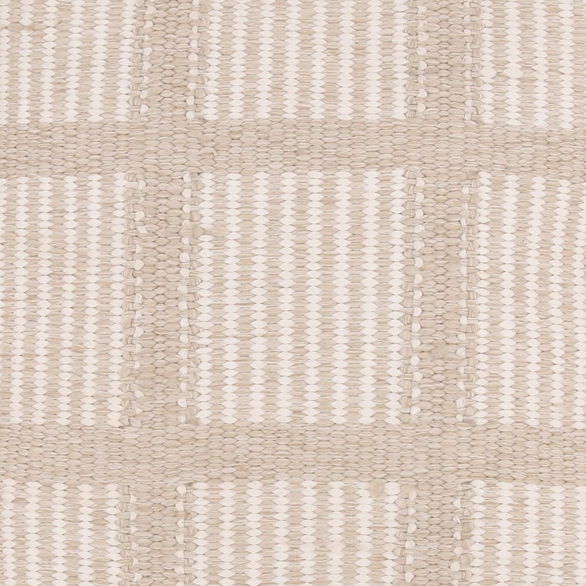Vicki Outdoor Pillow by Arch & Plane in ivory. Made from handwoven olefin fabric cover in a unique style.