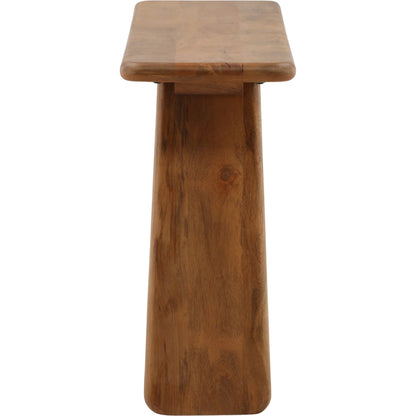 Alesha Console by Arch & Plane in brown. Made from mango wood in a transitional style.