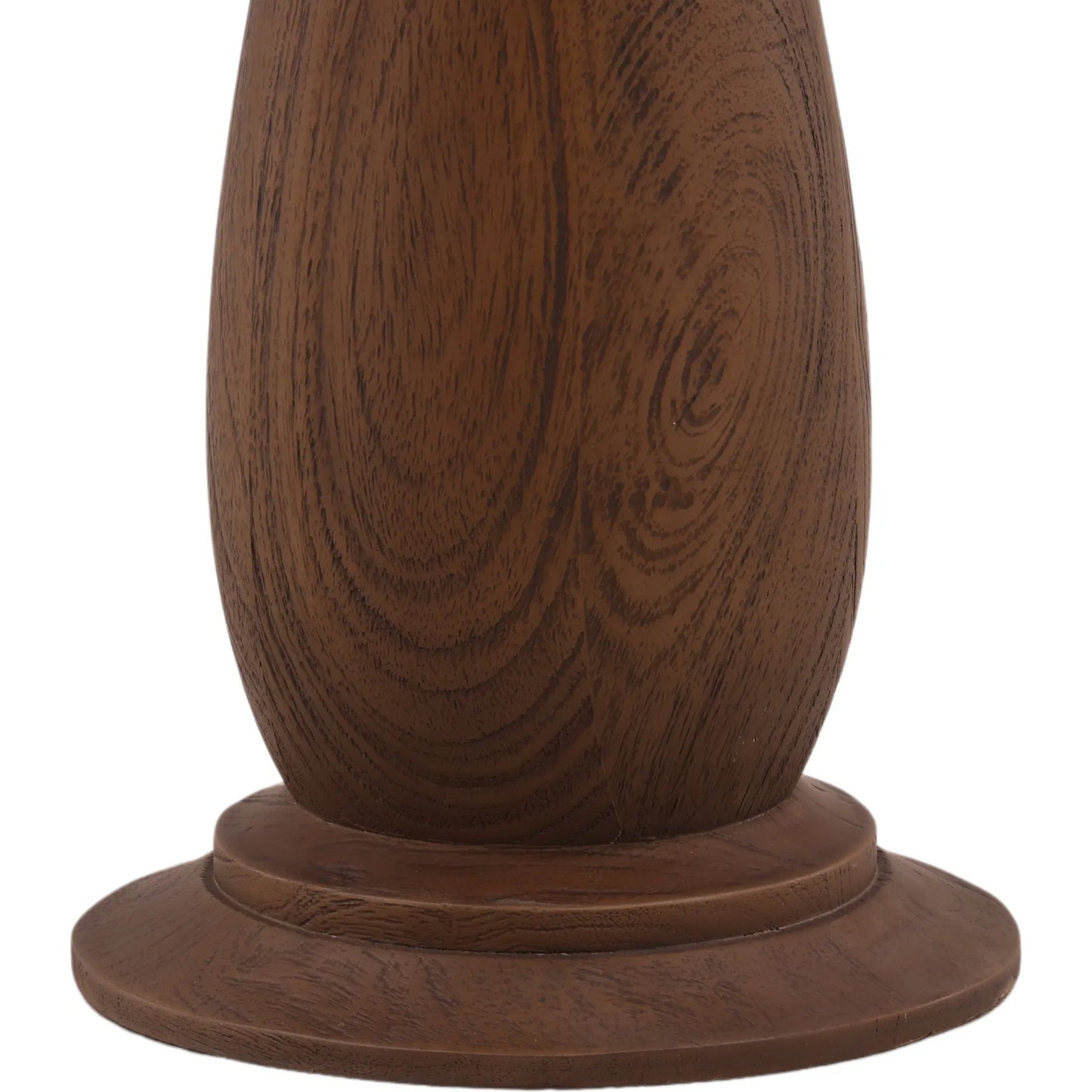 002 SI-2532984 | Closeup | Blanca Side Table by Arch & Plane in brown. Made from mango wood in a unique style.