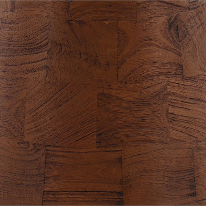 Walker Side Table by Arch & Plane in brown. Made from mango wood in a unique style.