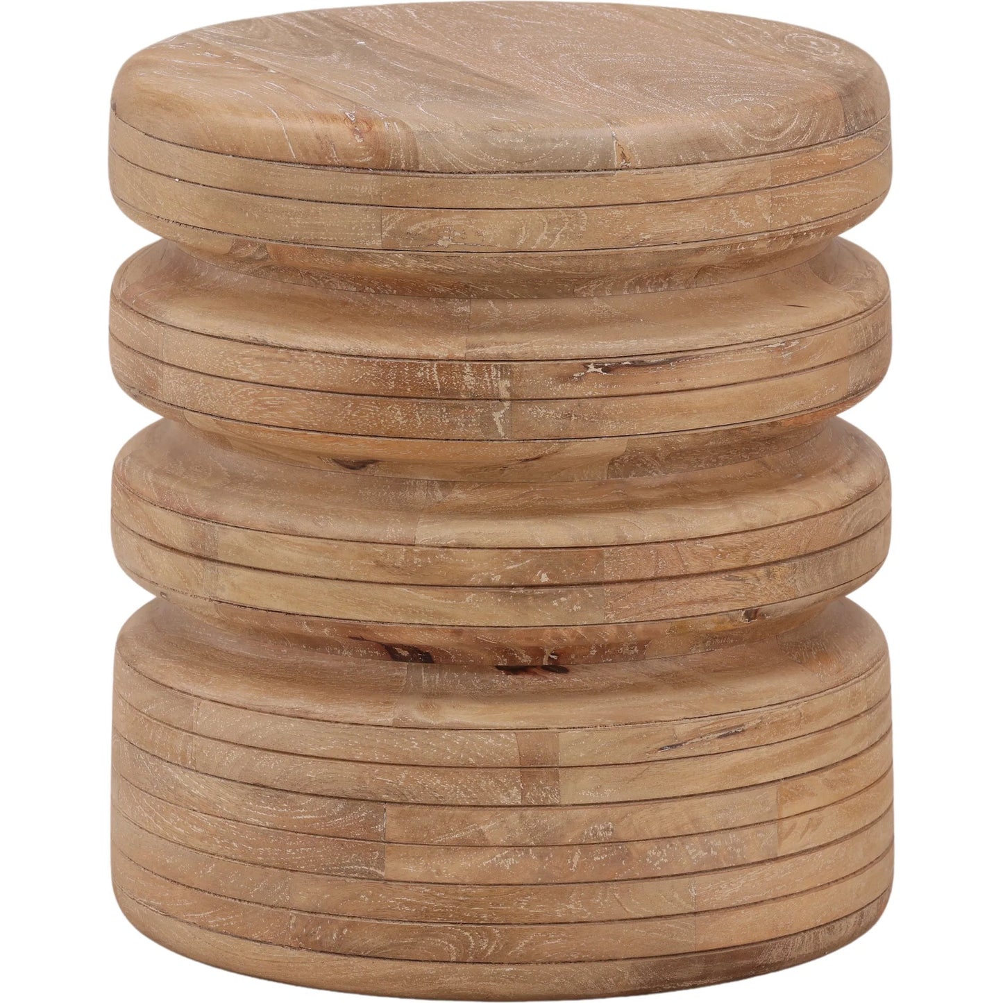 001 SI-2532987 | Primary Silo | Dolly Side Table by Arch & Plane in light natural. Made from mango wood in a unique style.