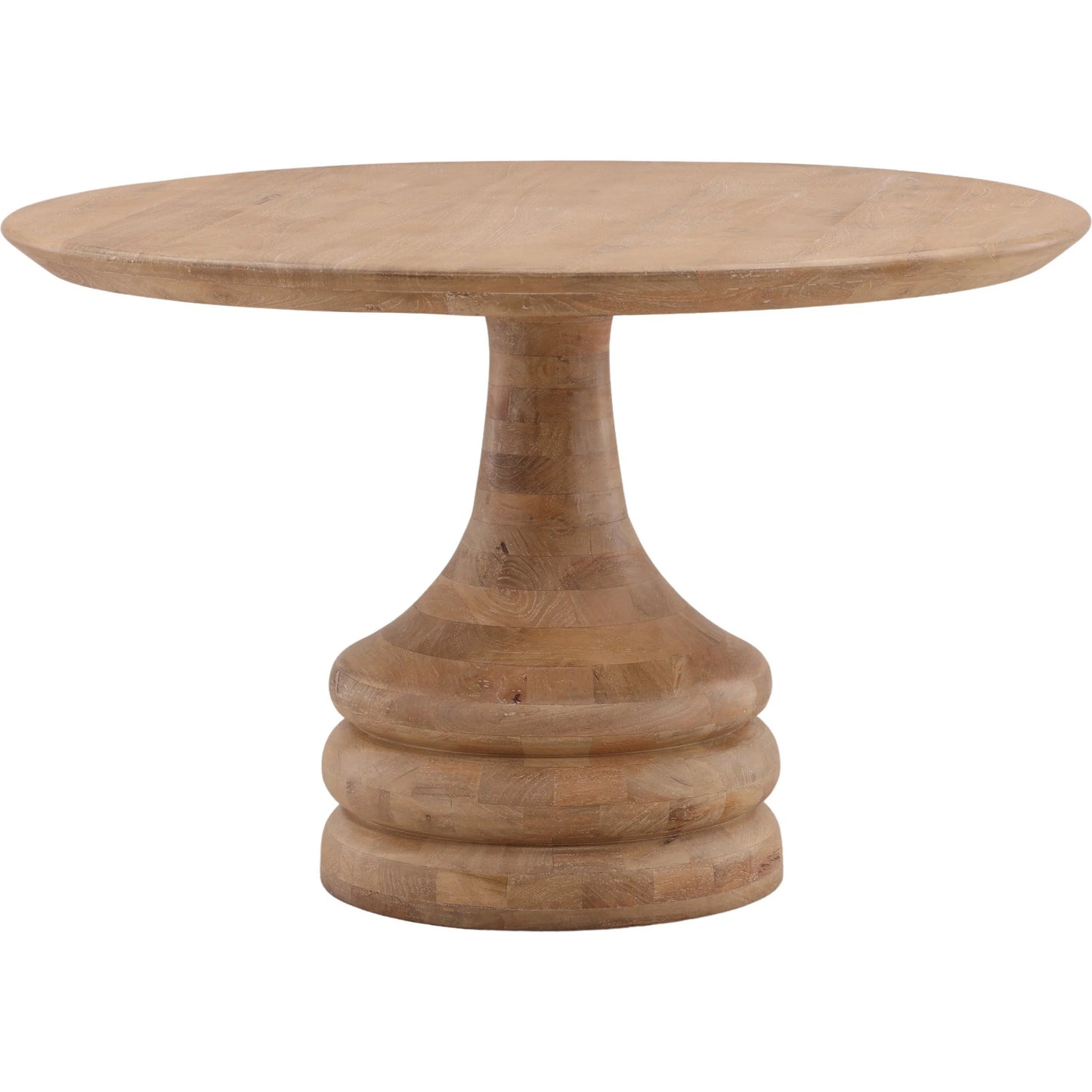 001 SI-2532988 | Primary Silo | Loraine Dining Table by Arch & Plane in light natural. Made from mango wood in a unique style.