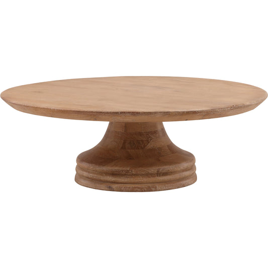 Loraine Coffee Table by Arch & Plane in light natural. Made from mango wood in a unique style.