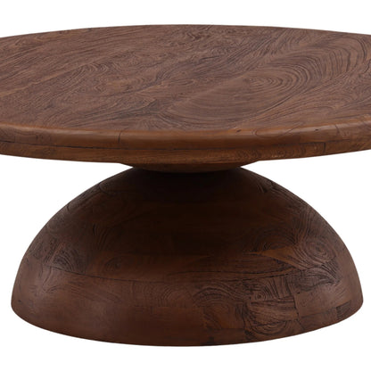 Darrin Coffee Table by Arch & Plane in brown. Made from mango wood in a unique style.