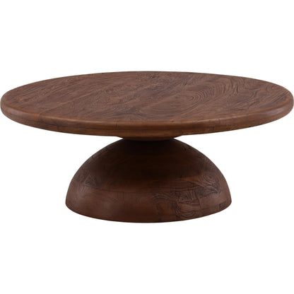 Darrin Coffee Table by Arch & Plane in brown. Made from mango wood in a unique style.