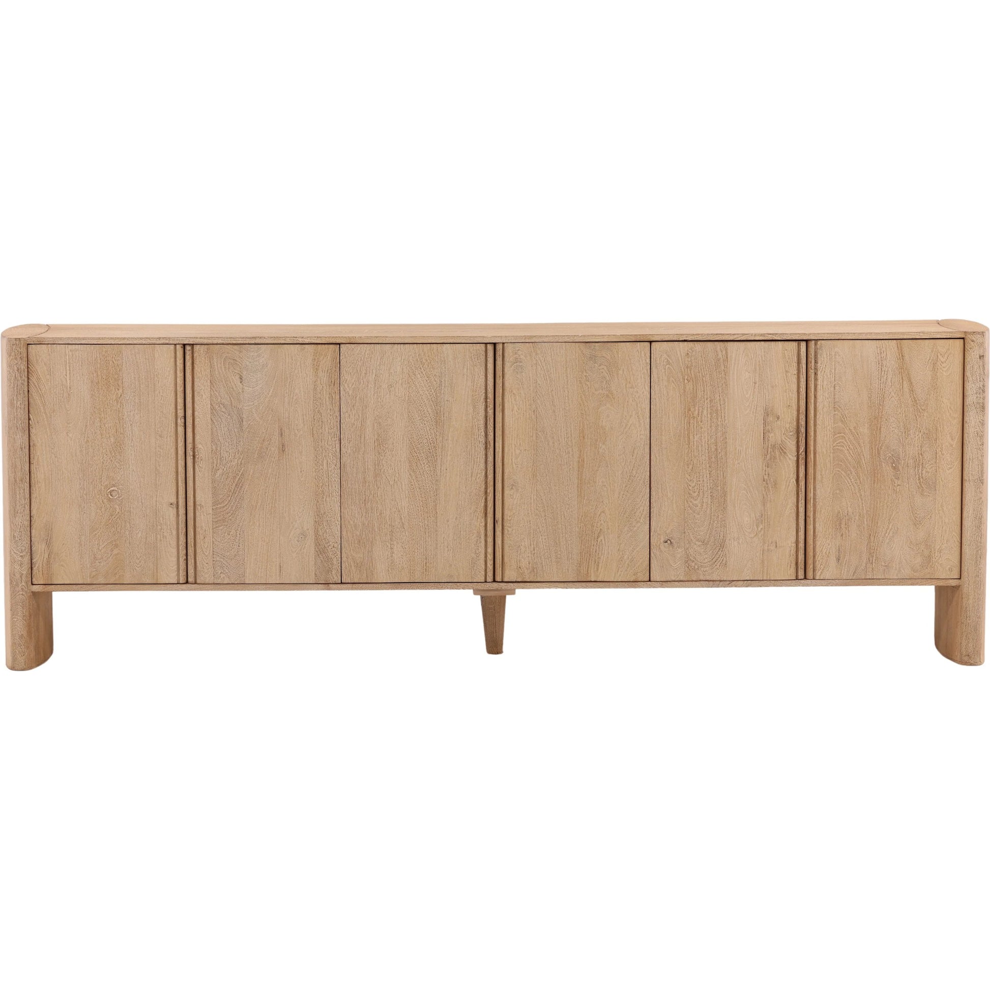 Booker Sideboard by Arch & Plane in light natural. Made from mango wood in a unique style.