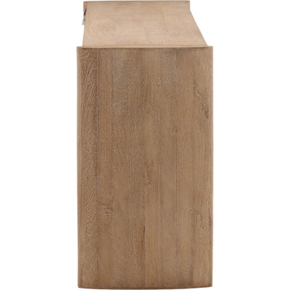Booker Sideboard by Arch & Plane in light natural. Made from mango wood in a unique style.