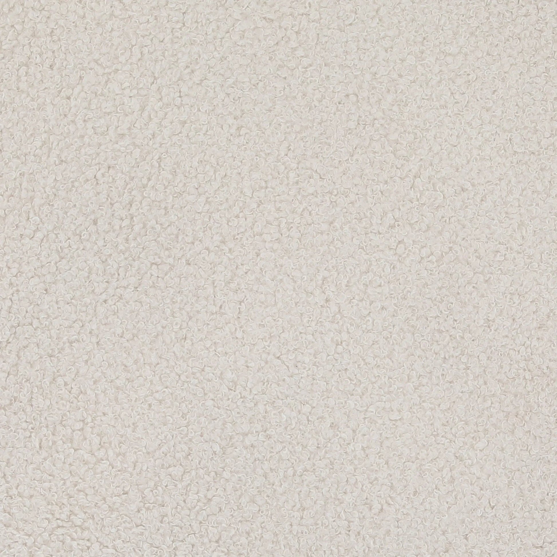 Kacie Barstool by Arch & Plane in ivory, black. Made from cotton boucle fabric, iron in a unique style.