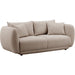 Deann Sofa by Arch & Plane. Made from boucle fabric in a unique style.