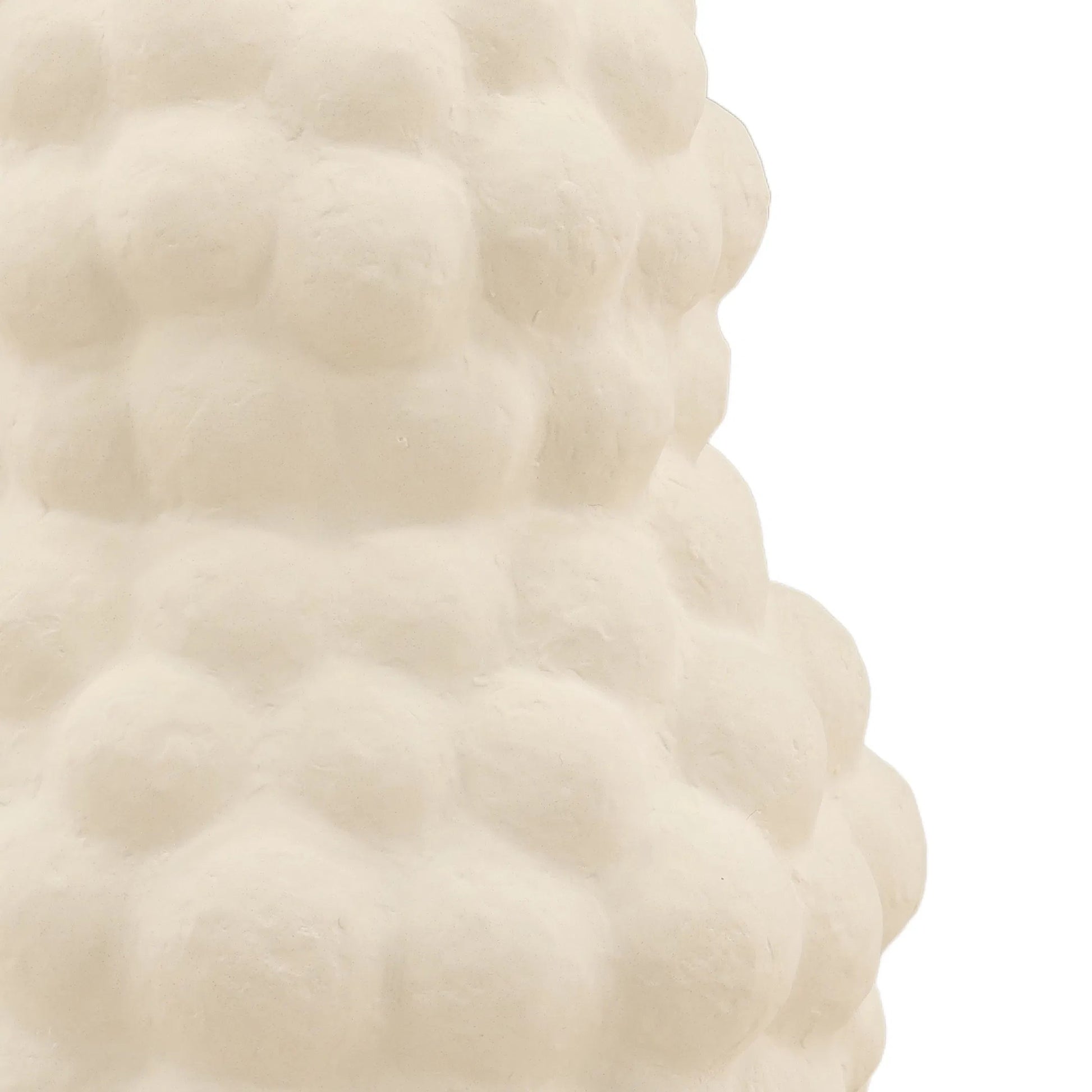 Colton Vase by Arch & Plane in ivory. Made from handmade porcelain in a transitional style.