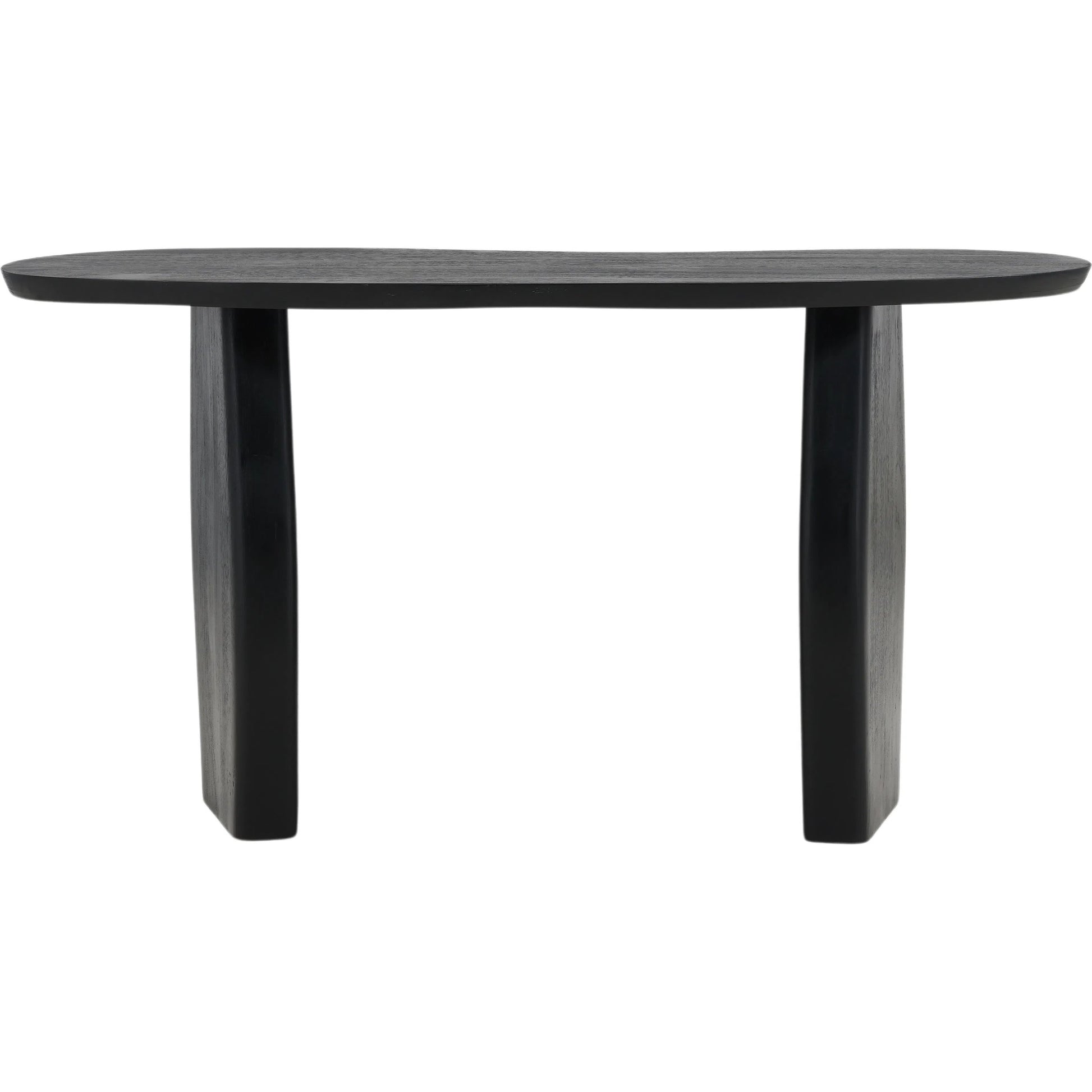 Abbigail Console Table by Arch & Plane in black. Made from mango wood in a modern style.