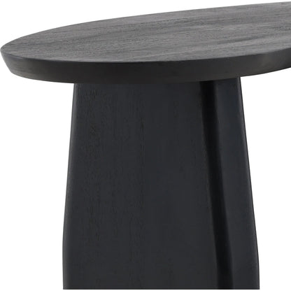 Abbigail Console Table by Arch & Plane in black. Made from mango wood in a modern style.