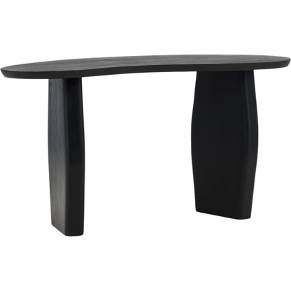 Abbigail Console Table by Arch & Plane in black. Made from mango wood in a modern style.