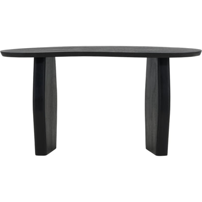 Abbigail Console Table by Arch & Plane in black. Made from mango wood in a modern style.
