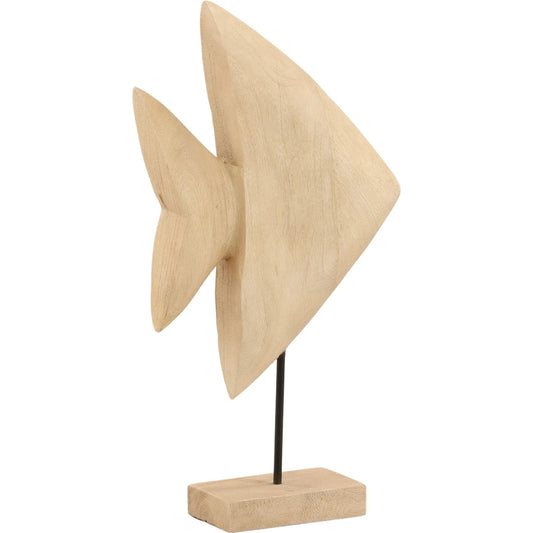 Pacifica Sculpture by Arch & Plane in natural. Made from mango wood in a unique style.