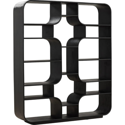 Carlos Bookcase by Arch & Plane. Made from mindi wood in a modern style.