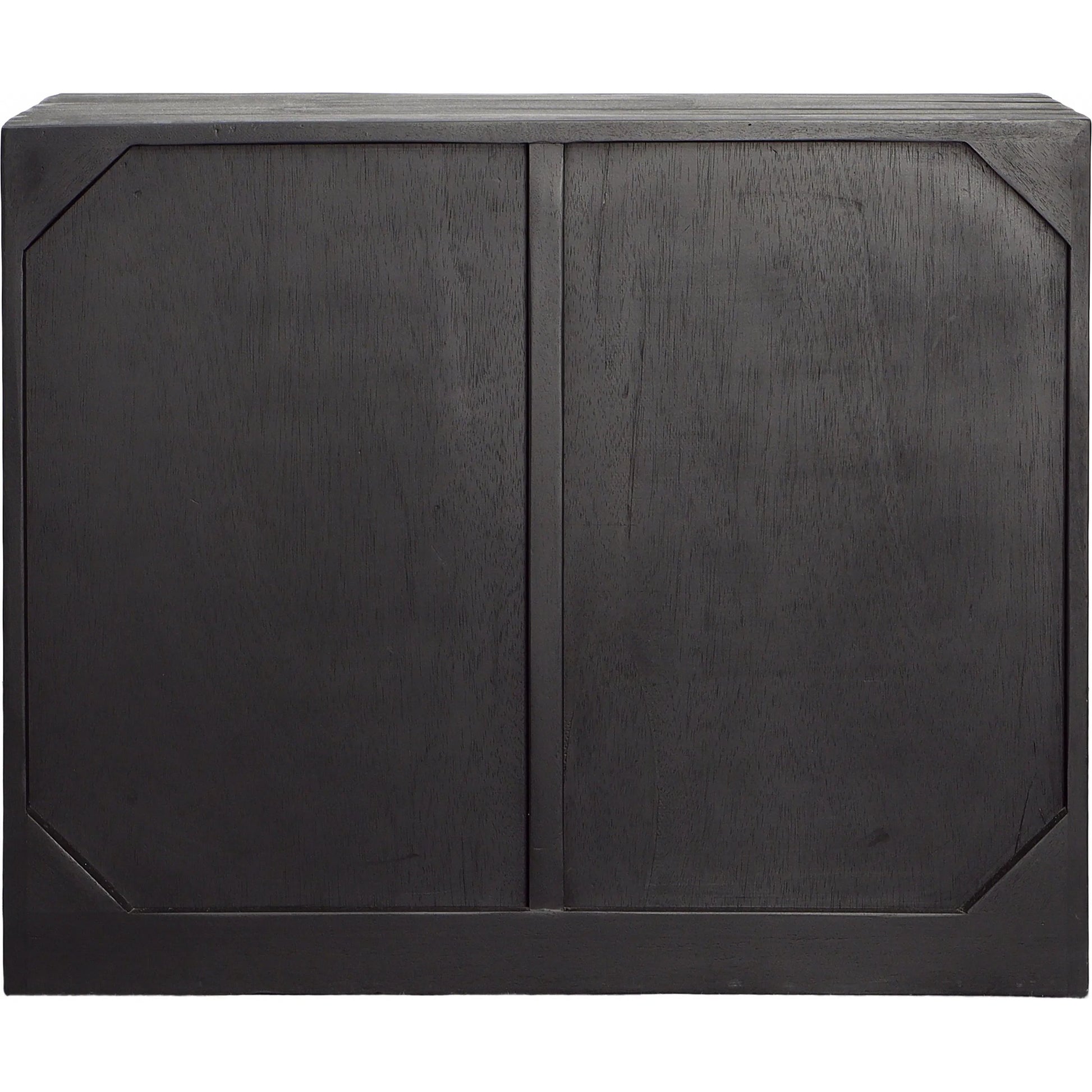 Phoebe Sideboard by Arch & Plane in black finish. Made from mixed exotic wood in a modern style.