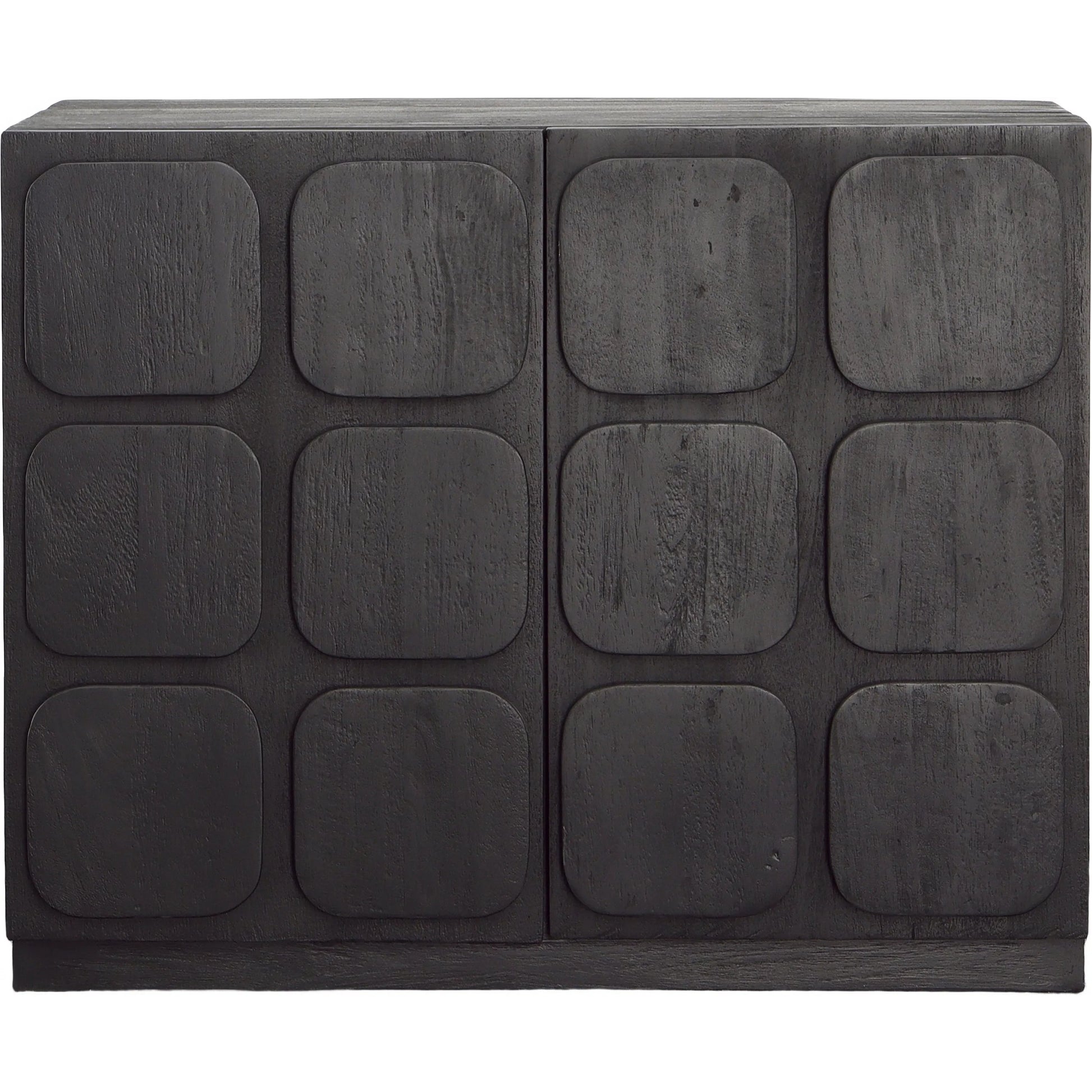 Phoebe Sideboard by Arch & Plane in black finish. Made from mixed exotic wood in a modern style.