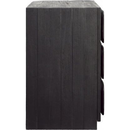 Phoebe Sideboard by Arch & Plane in black finish. Made from mixed exotic wood in a modern style.