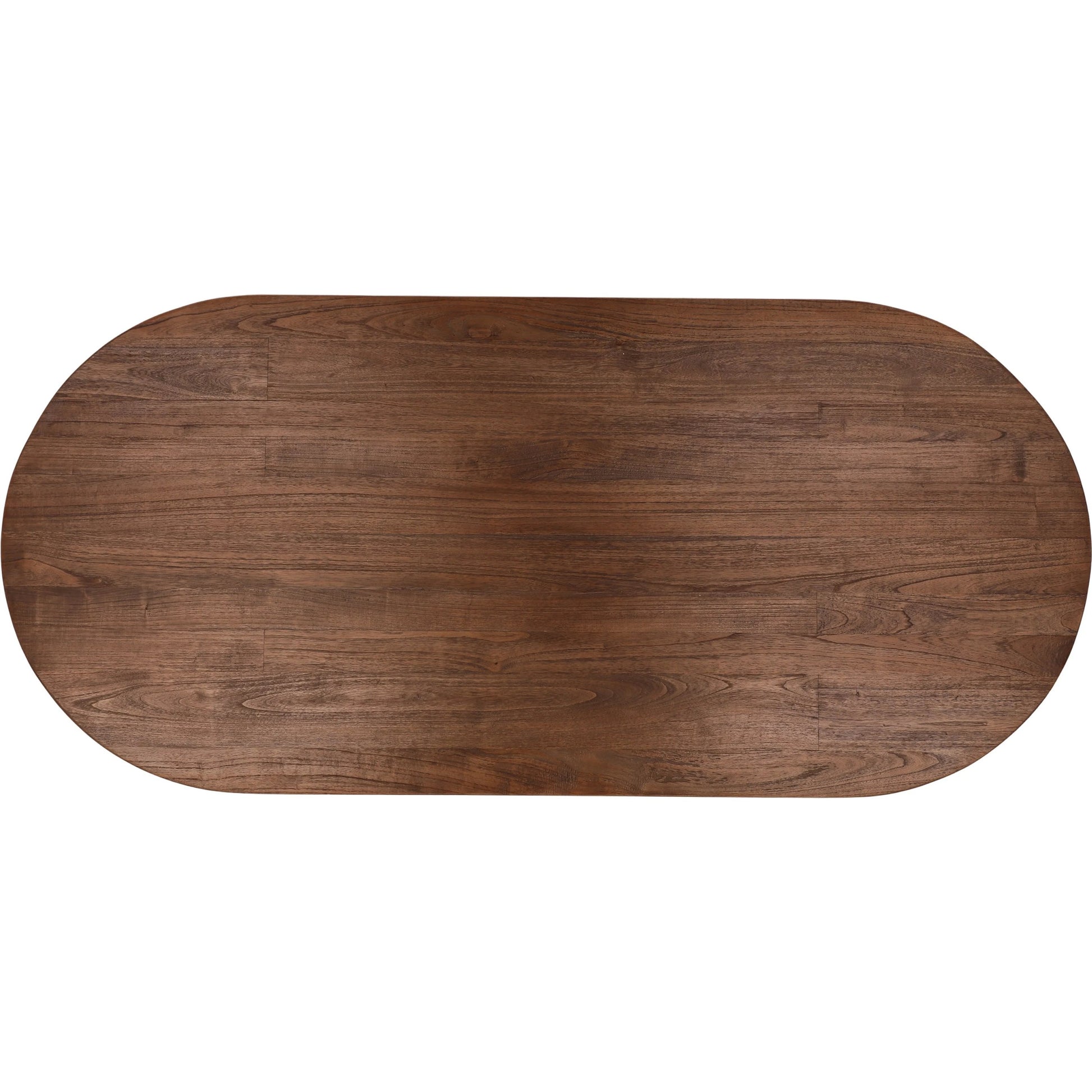 Kami Dining Table by Arch & Plane in brown. Made from mindi wood in a transitional style.
