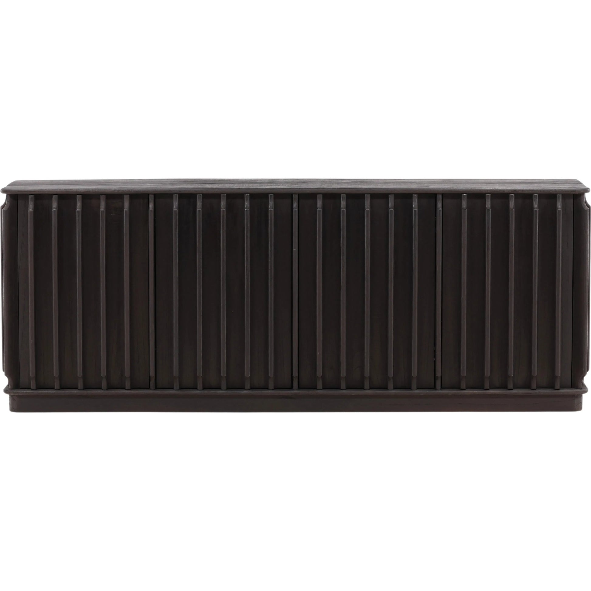 Madalyn Sideboard by Arch & Plane in dark brown. Made from mindi wood in a modern style.
