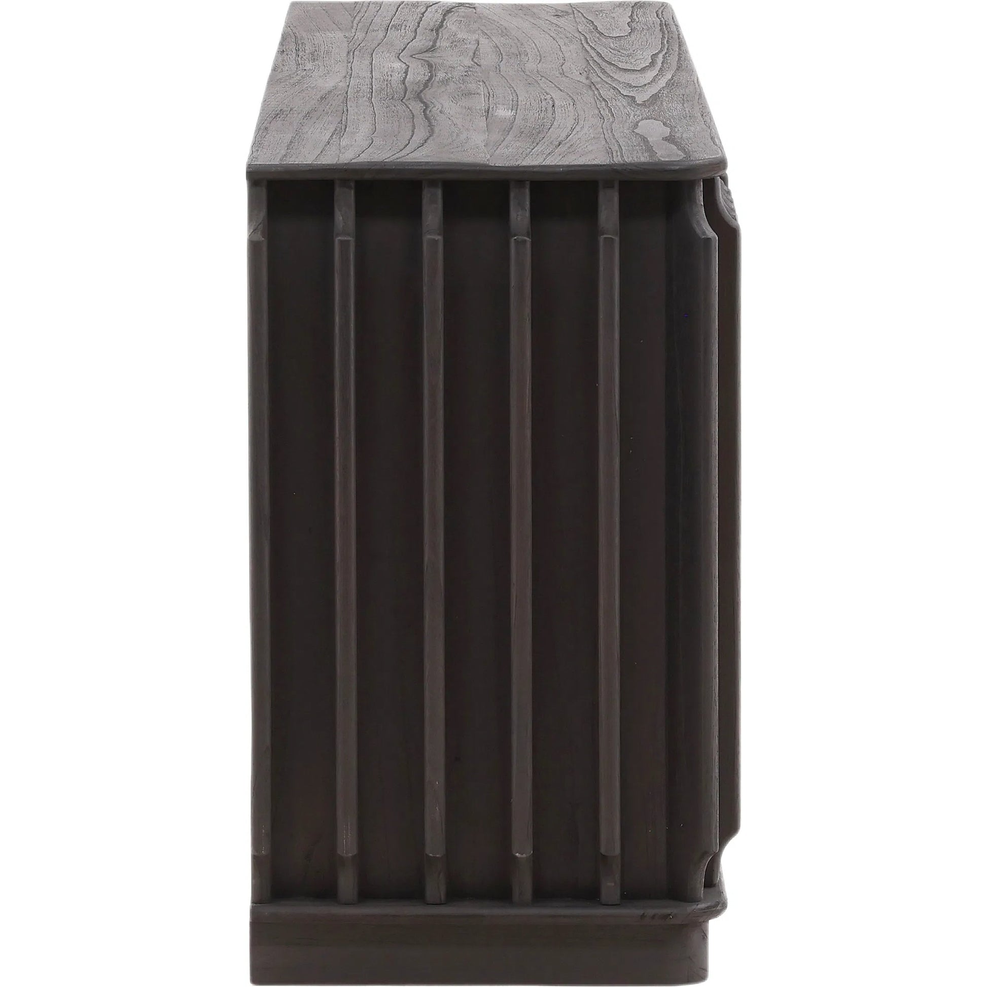 Madalyn Sideboard by Arch & Plane in dark brown. Made from mindi wood in a modern style.