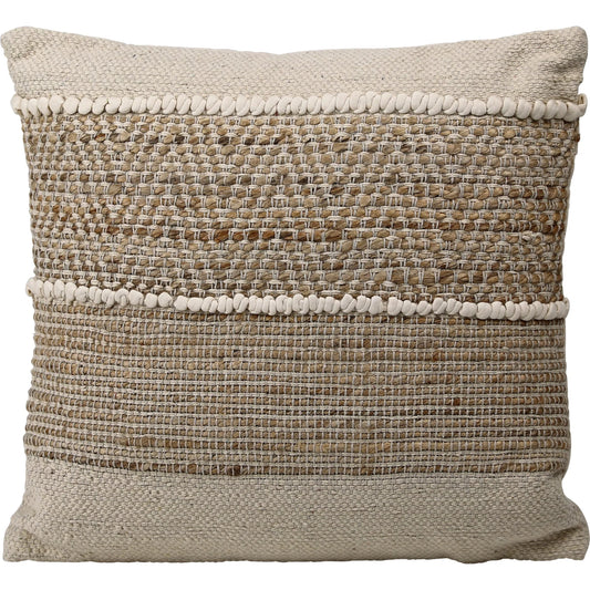 Blanche Pillow by Arch & Plane in natural, ivory. Made from handwoven jute in a unique style.