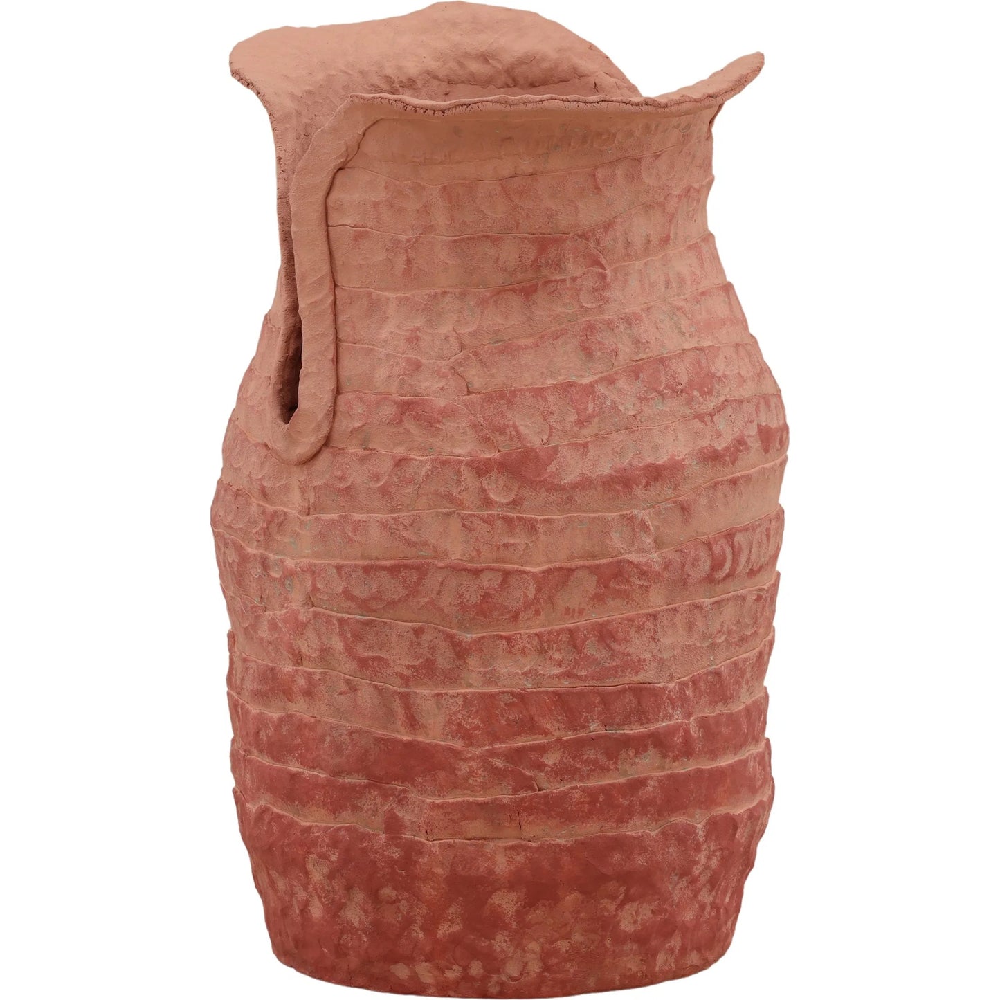 001 SI-2533042 | Primary Silo | Lexus Vase by Arch & Plane in rose. Made from terracotta in a unique style.