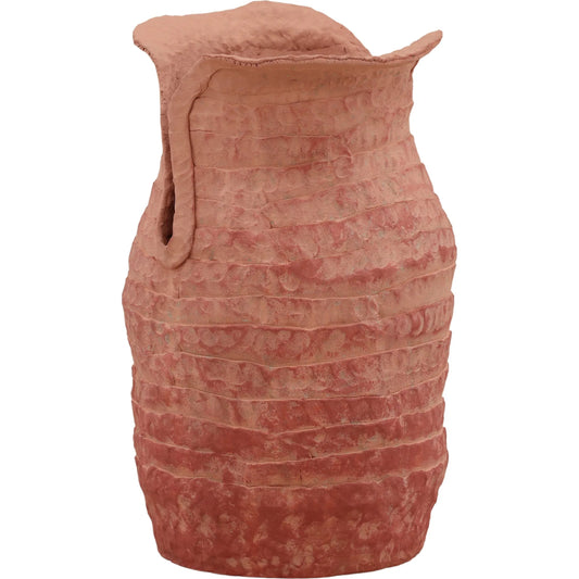 Lexus Vase by Arch & Plane in rose. Made from terracotta in a unique style.