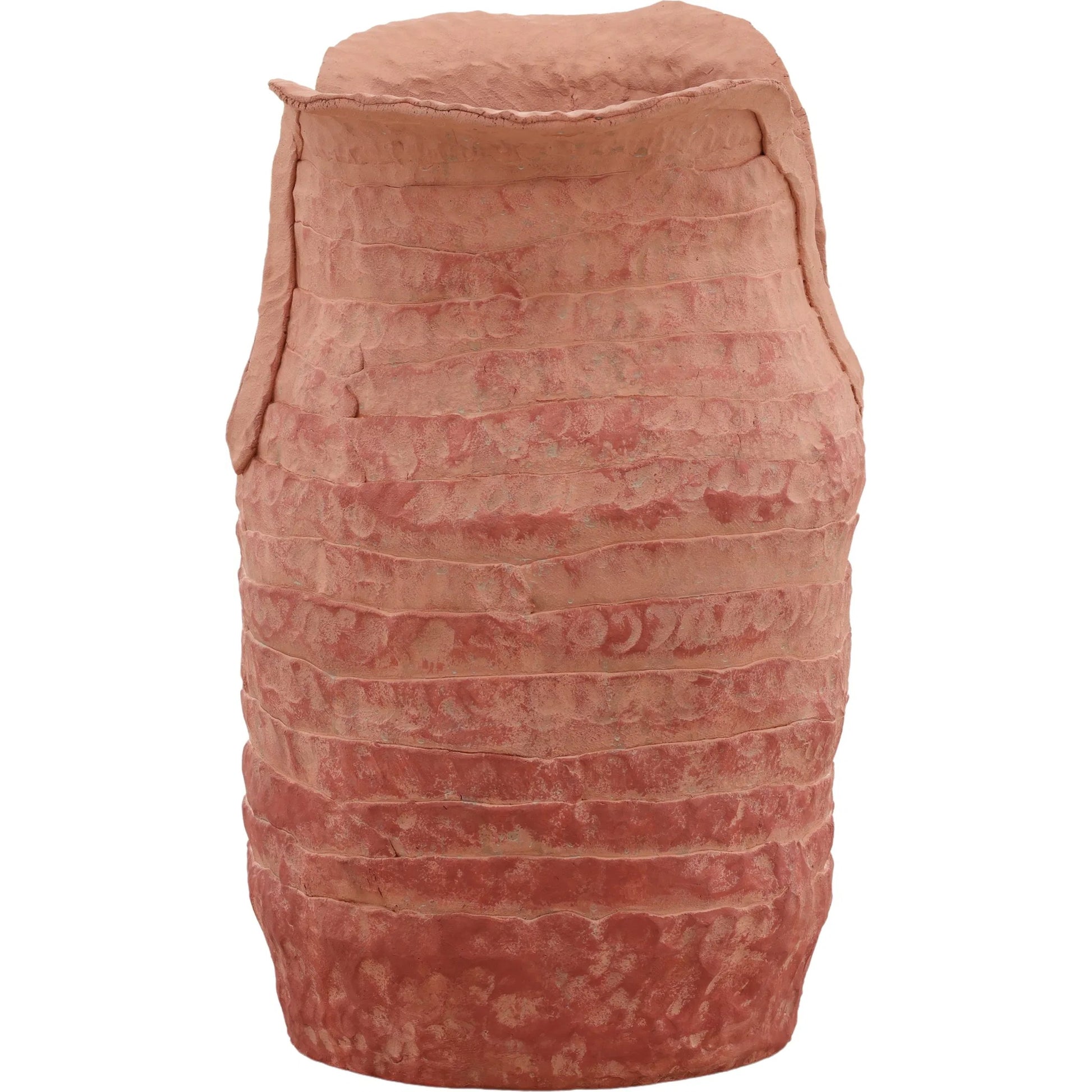 Lexus Vase by Arch & Plane in rose. Made from terracotta in a unique style.