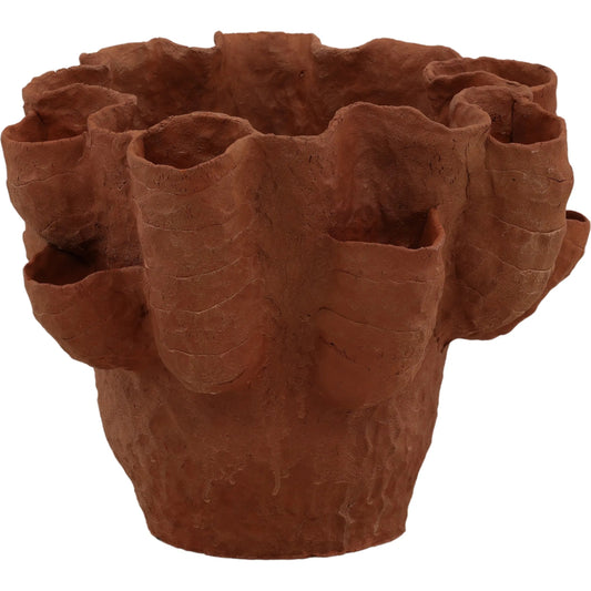 Asia Vase by Arch & Plane in natural. Made from terracotta in a unique style.