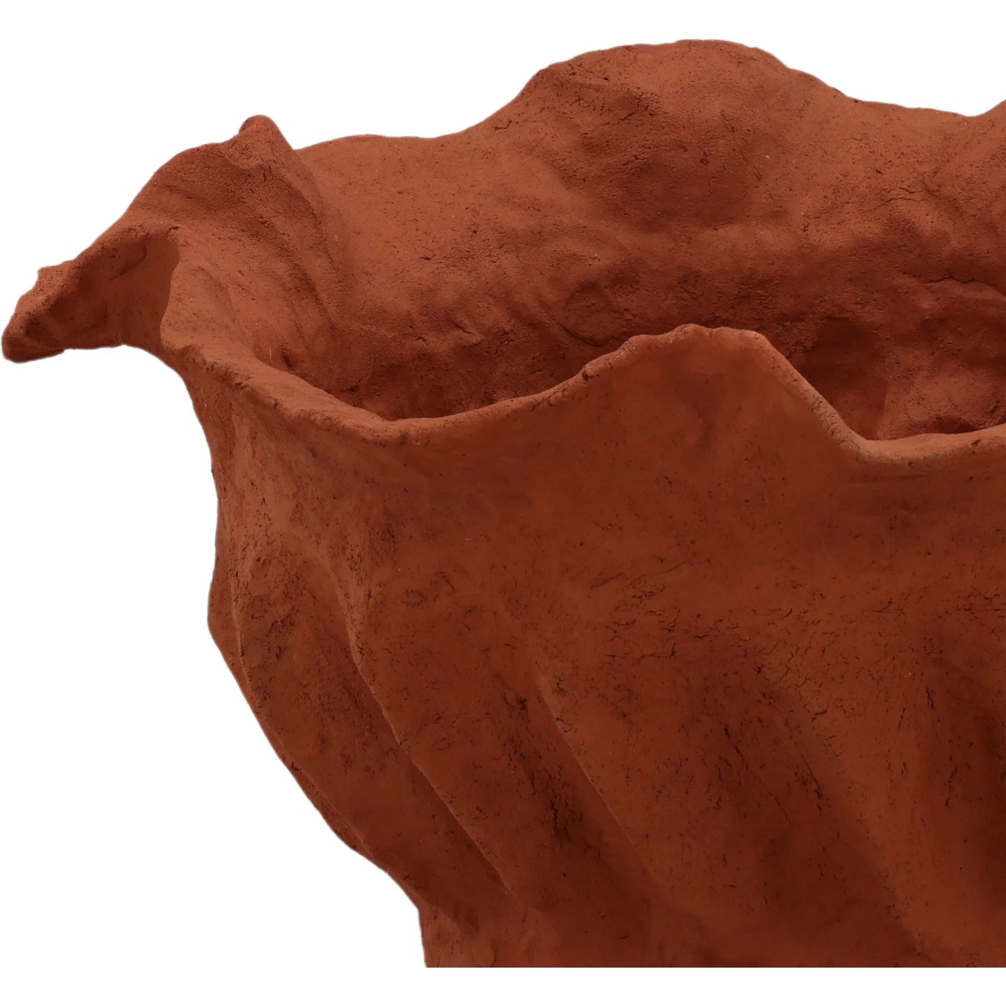 003 SI-2533046 | Closeup | Mack Bowl by Arch & Plane in natural. Made from terracotta in a unique style.