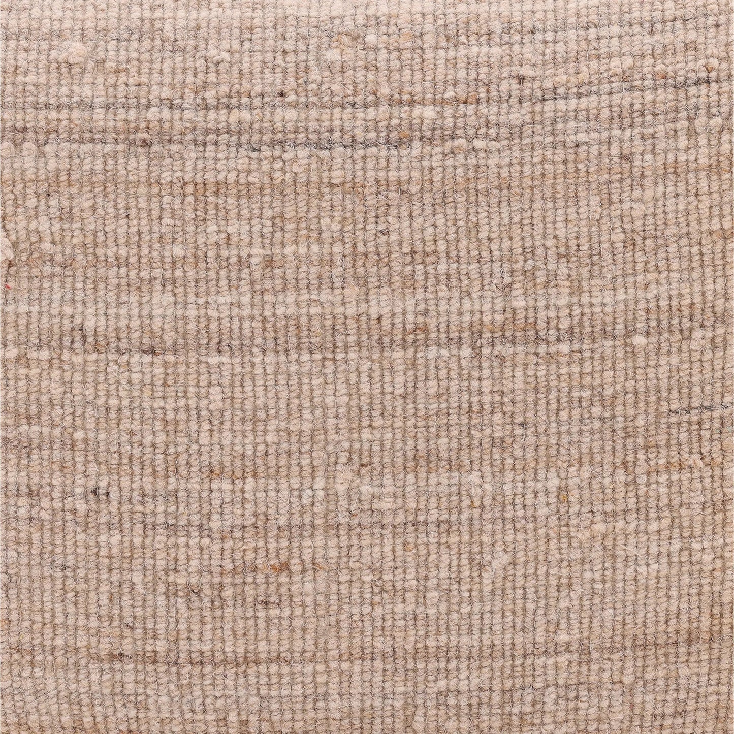 004 SI-2350933 | Closeup | Asha Stool by Arch & Plane in beige. Made from handwoven wool blend in a rustic style.