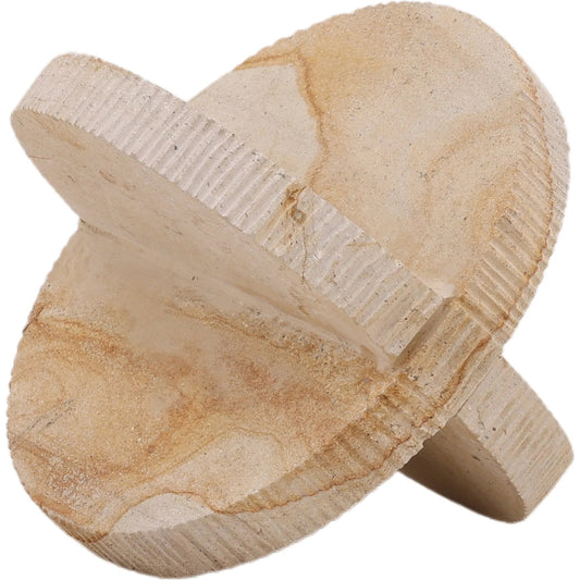 Byatt Sculpture by Arch & Plane in natural. Made from palimanan stone in a transitional style.