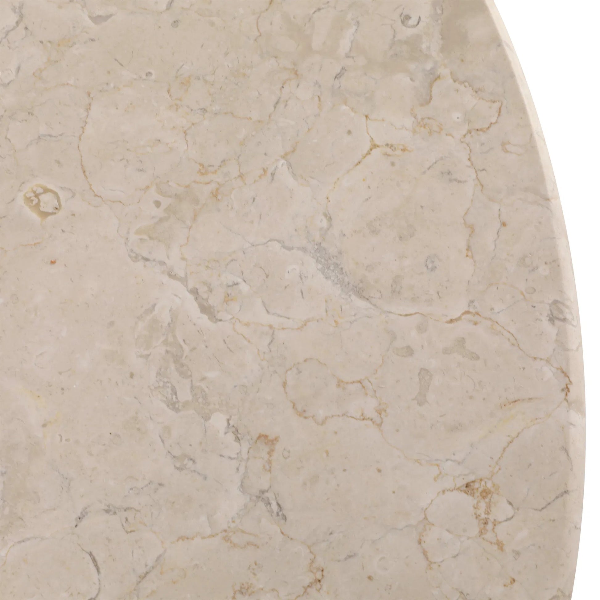 Giles Coffee Table by Arch & Plane in natural wash, cream marble. Made from oak wood, oak veneer, marble in a transitional style.