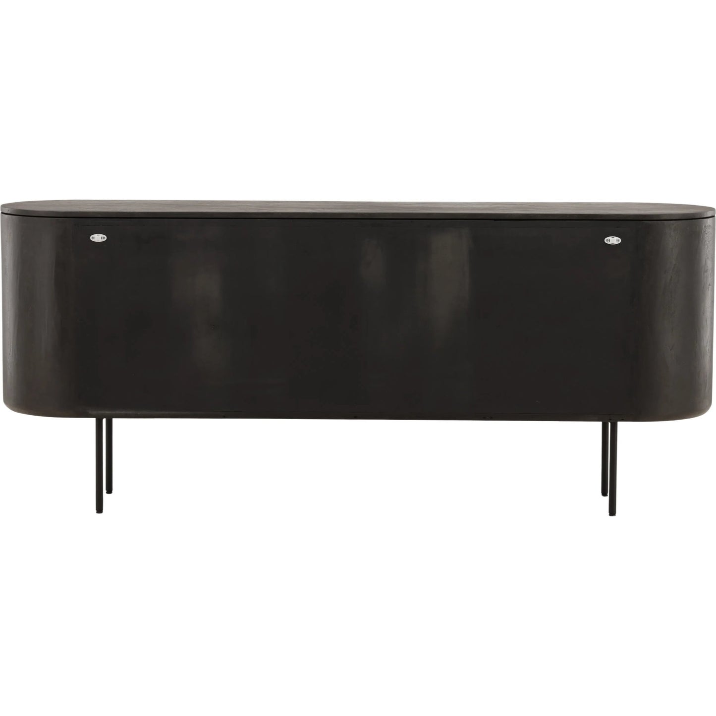 004 SI-2440780 | Additional Silo | Debbie Sideboard by Arch & Plane in black. Made from micro cement, pine wood, metal in a modern style.