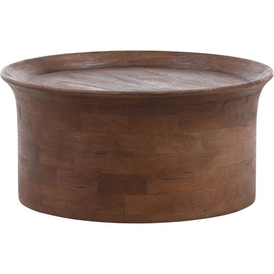 Hall Coffee Table by Arch & Plane in brown. Made from mango wood in a unique style.