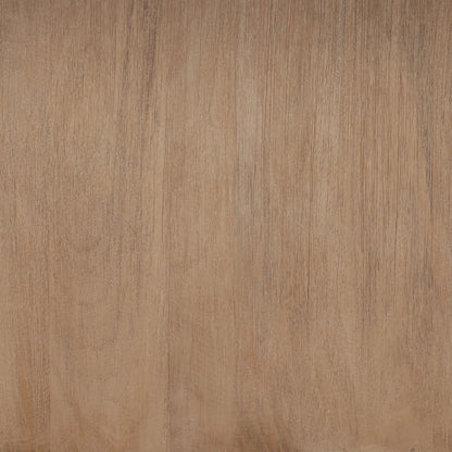 Maximilian Dining Table by Arch & Plane in light natural. Made from mango wood in a transitional style.