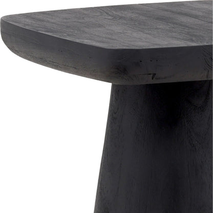 Carley Side Table by Arch & Plane. Made from acacia wood in a modern style.