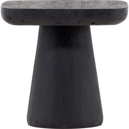 Carley Side Table by Arch & Plane. Made from acacia wood in a modern style.