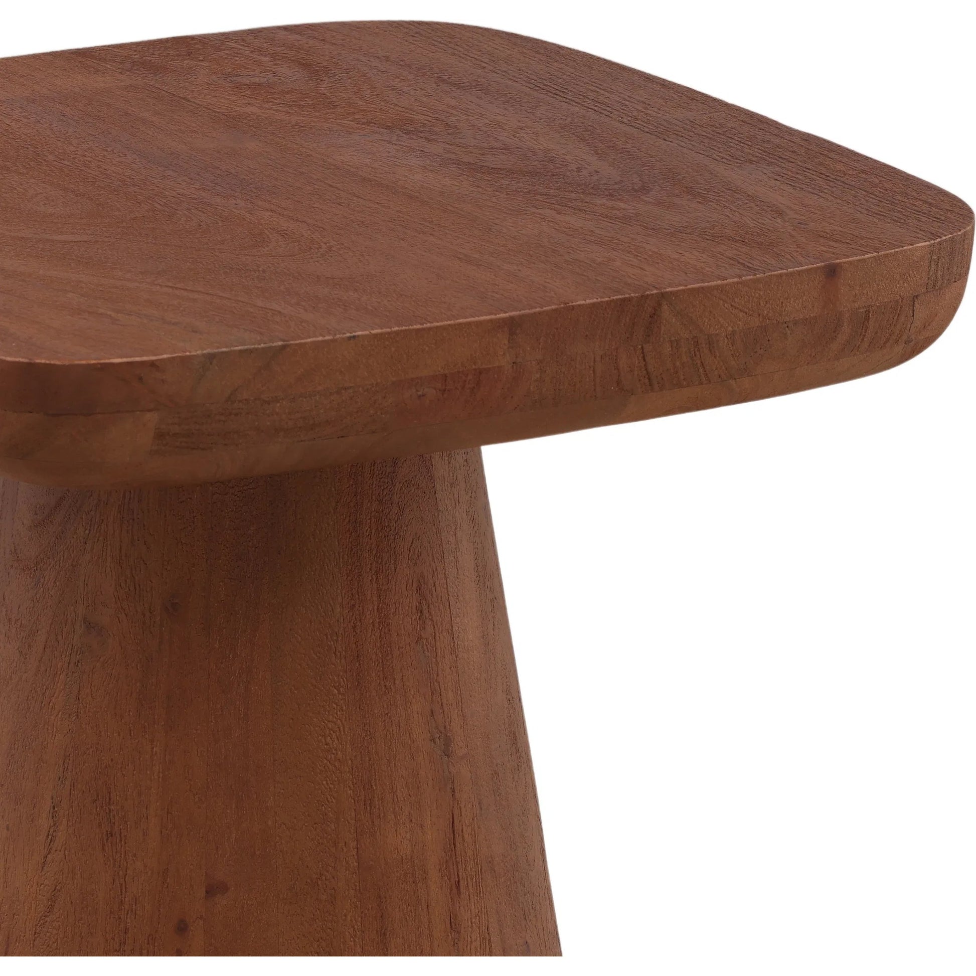 Carley Side Table by Arch & Plane. Made from acacia wood in a modern style.