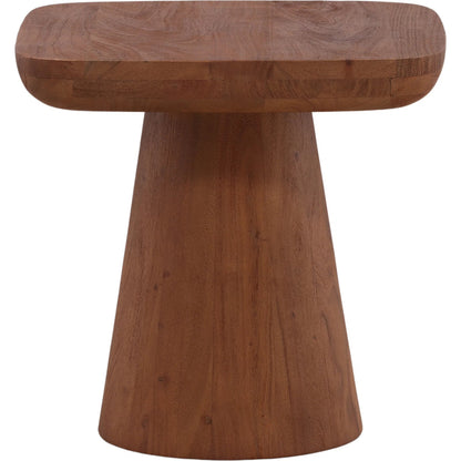 Carley Side Table by Arch & Plane. Made from acacia wood in a modern style.