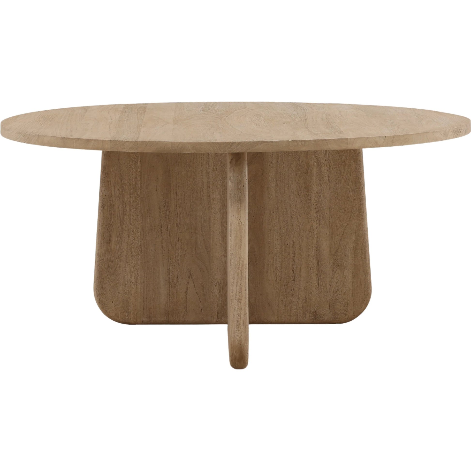 Barbra Dining Table by Arch & Plane in weathered natural. Made from acacia wood in a transitional style.