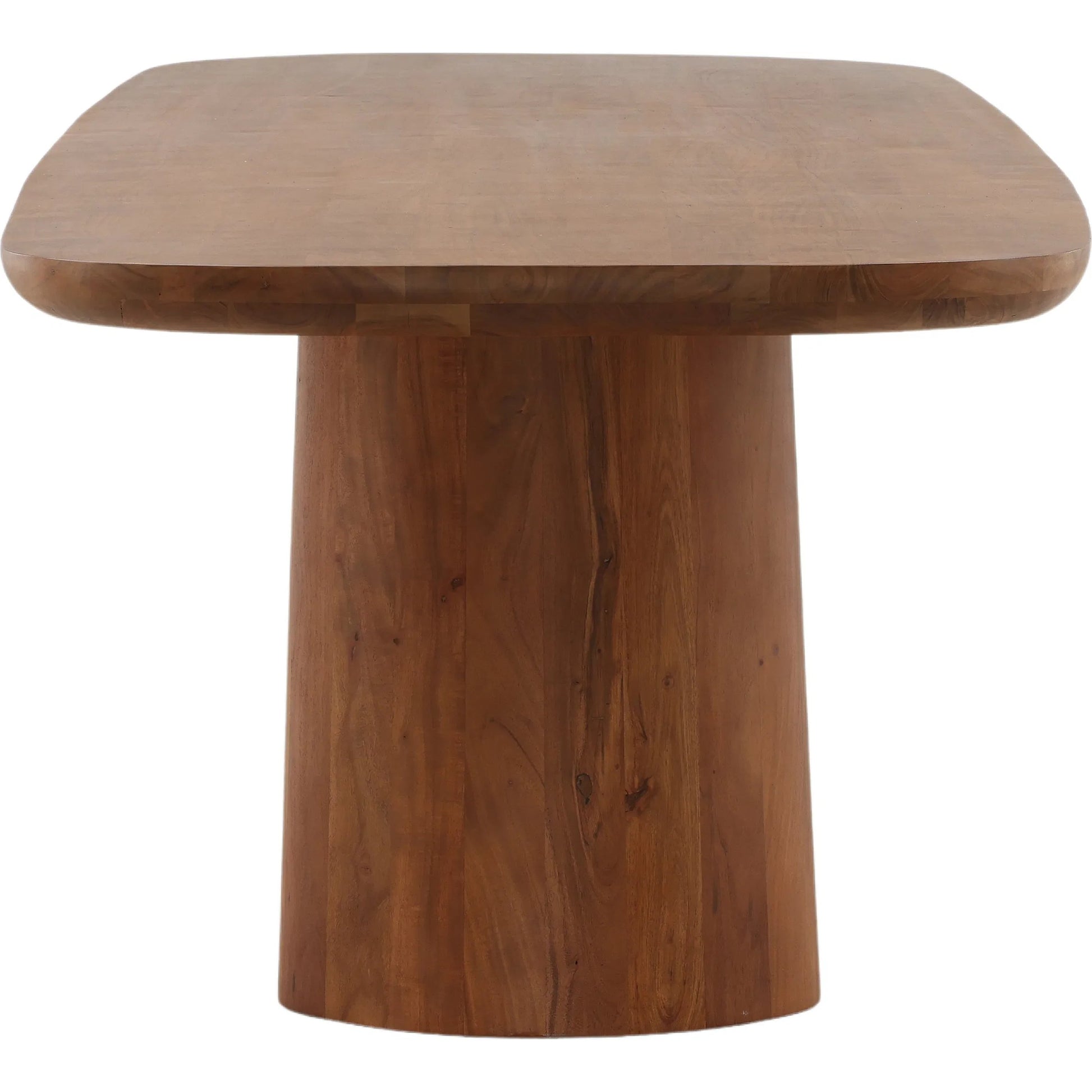 Montana Dining Table by Arch & Plane in brown. Made from acacia wood in a transitional style.