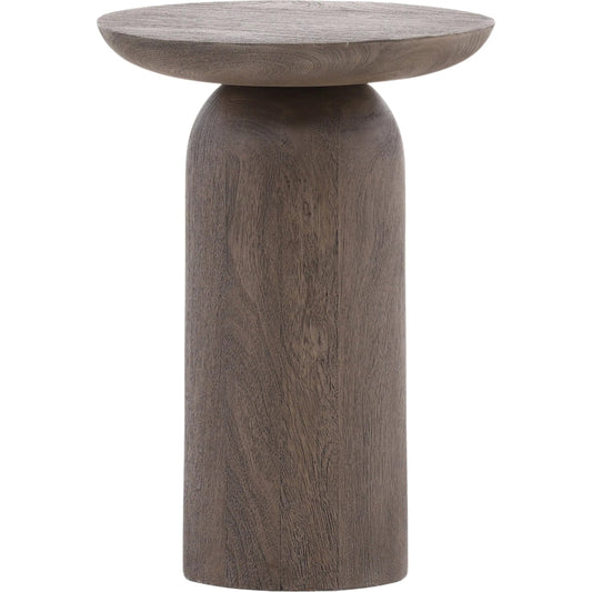 Lorin End Table by Arch & Plane. Made from acacia wood in a unique style.